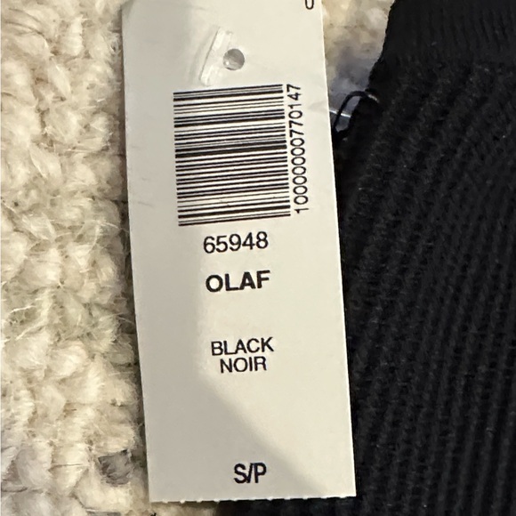 Babaton by Aritzia NWT Sculpt Knit Sweetheart Tube Top - black ribbed XS - Picture 4 of 6